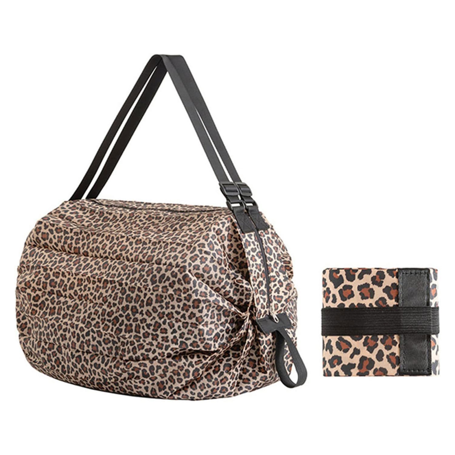 Foldable Large-Capacity Nylon Shopping Tote Bag